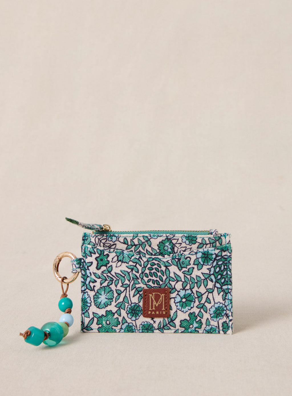 Elmo Textile Card Holder - Indian Green