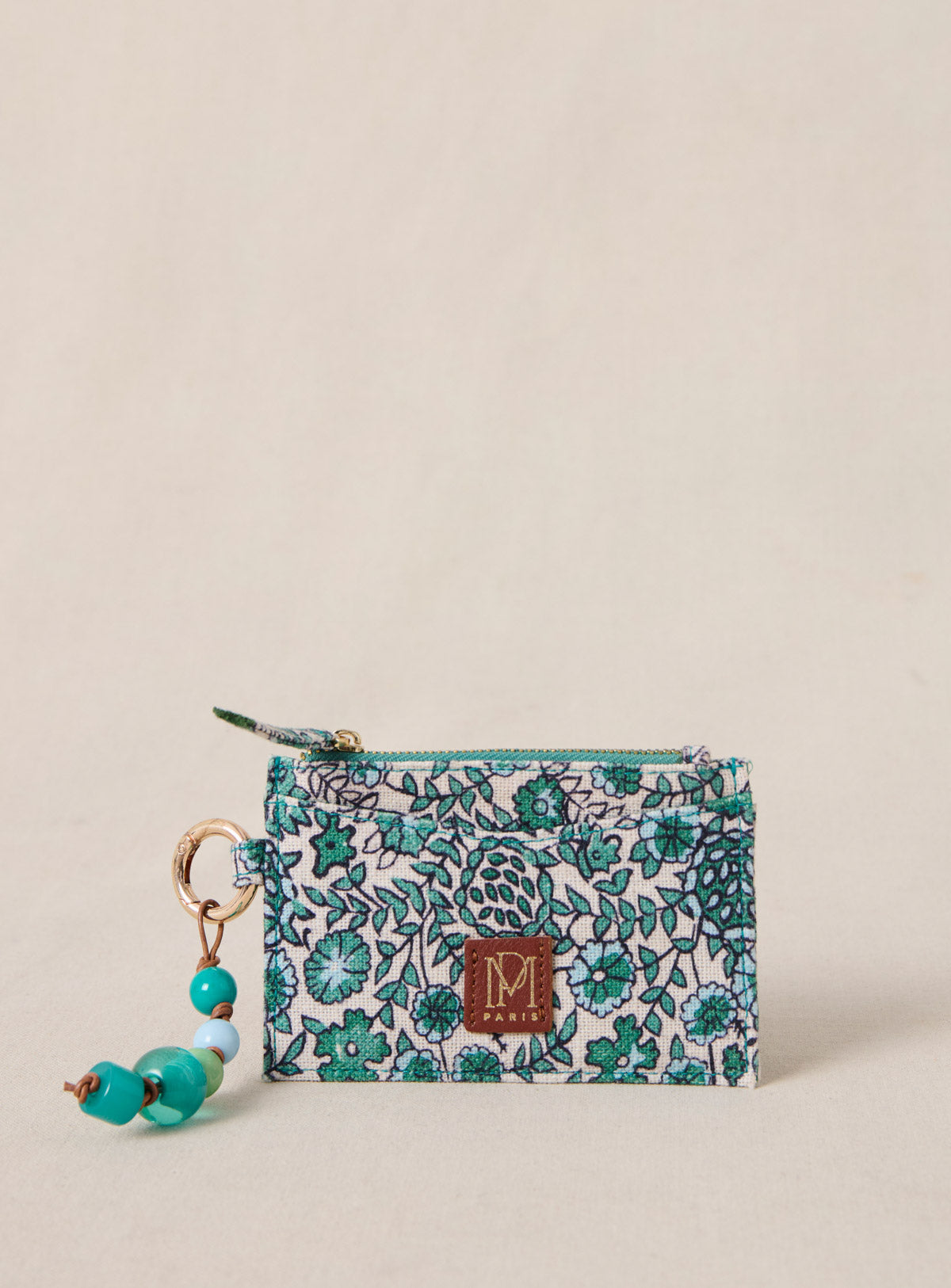 Elmo Textile Card Holder - Indian Green