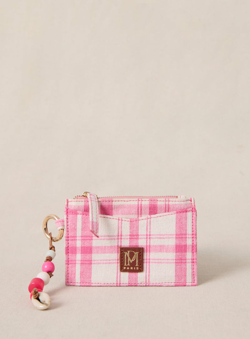 Tarjetero textil Elmo - Rosa Bardot