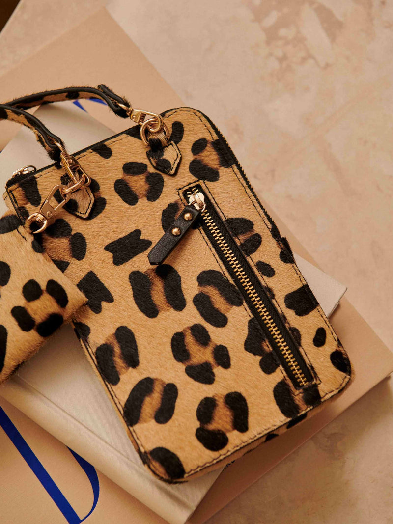 Porte Téléphone Eliza - Leopard