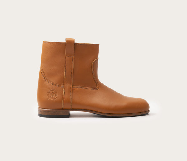 Enkellaarsjes Elsa - Soepel Naturel - Dames