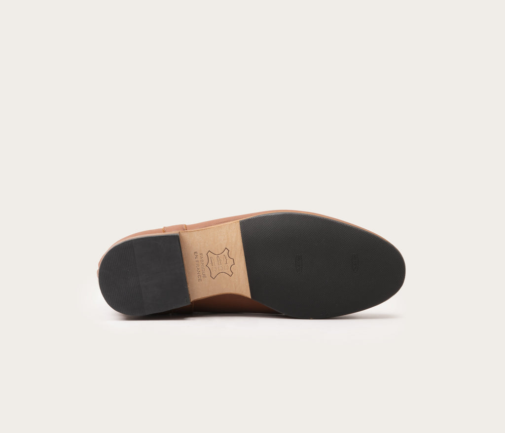 Bottines Elsa - Souple Cognac - Femme