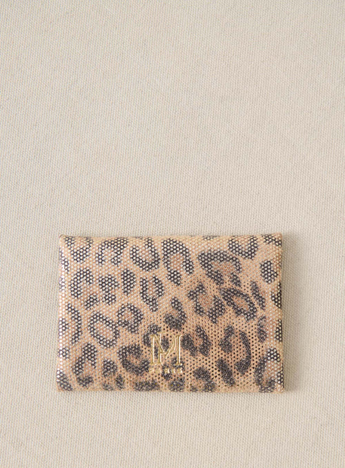Porte Cartes Emile - Leopard