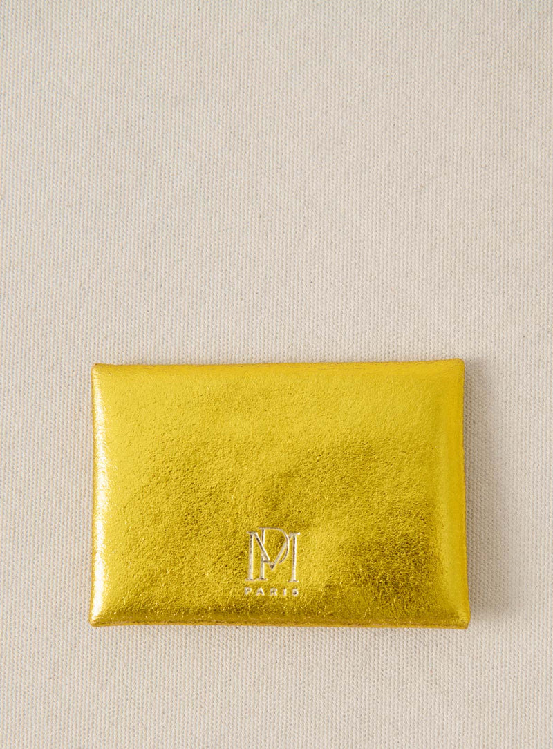 Porte Cartes Emile - Jaune