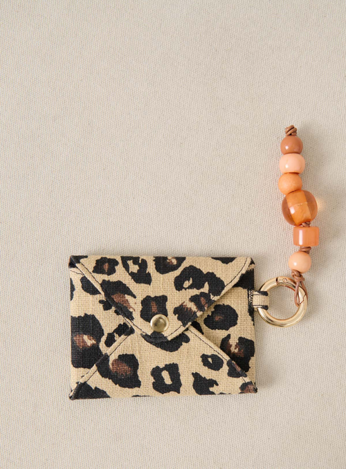 Porte Cartes Emile - Leopard