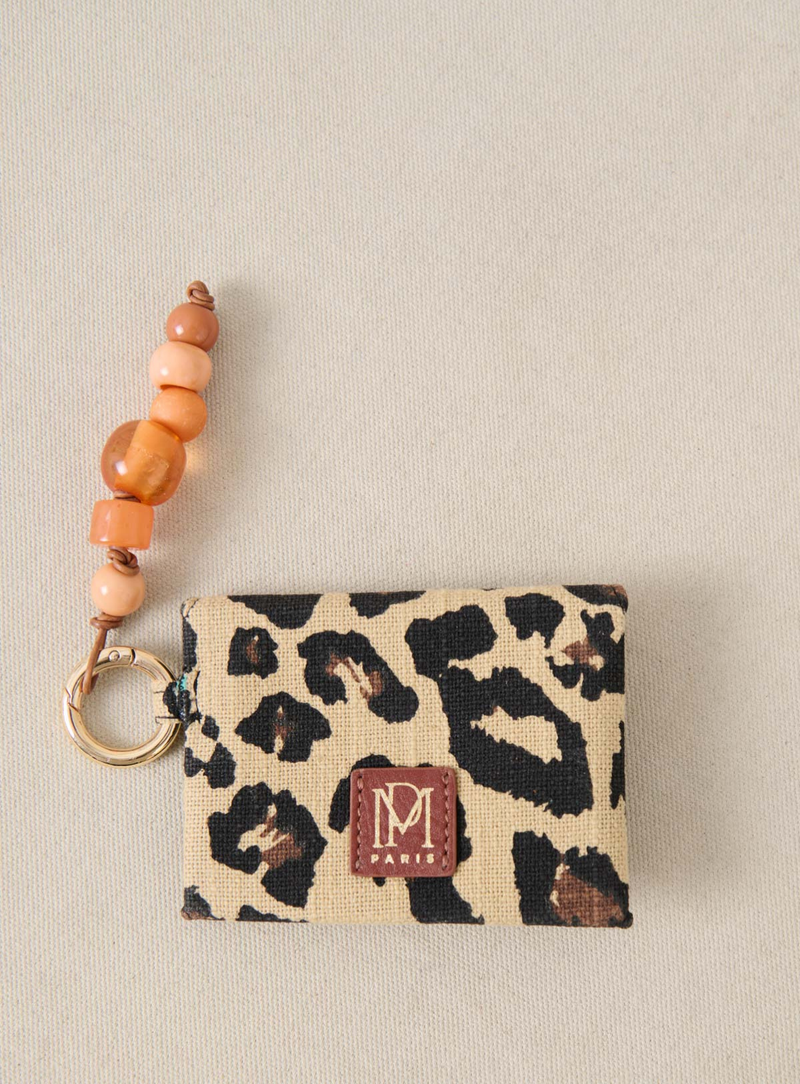 Porte Cartes Emile - Leopard