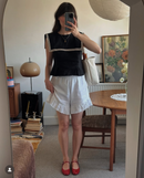 Mary Janes Emilia - Cuir Verni Rouge