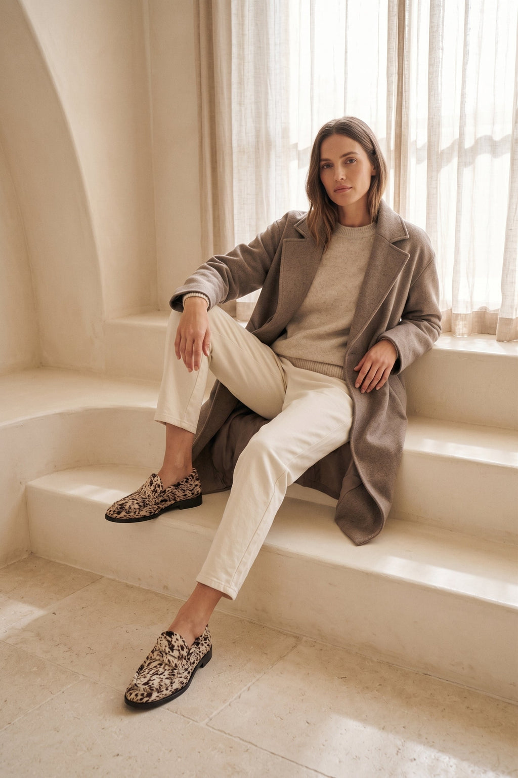 Mocasines Emilia - Estampado de vaca