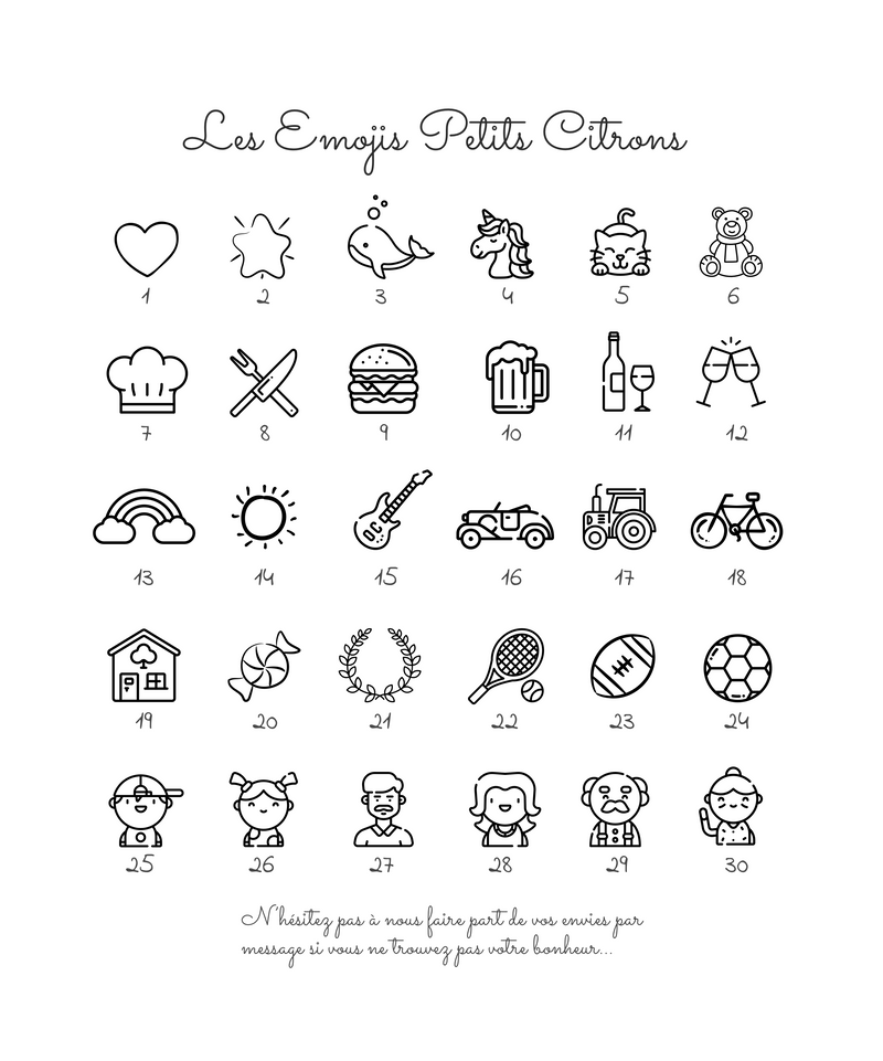 Rond De Serviette Personnalisé