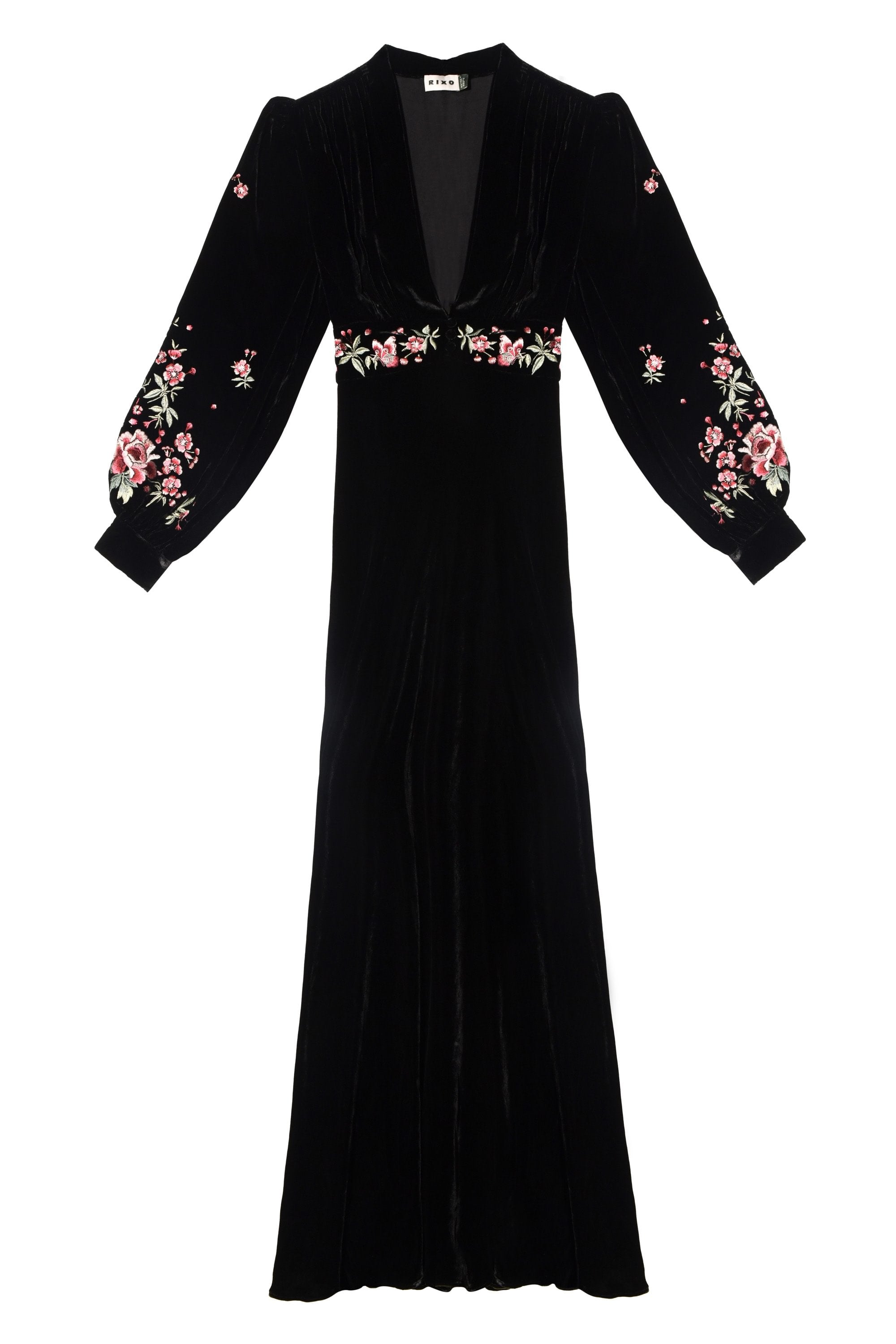 Robe Emory Blossom Embroidery Pink