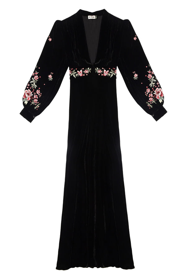 Robe Emory Blossom Embroidery Pink