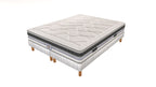 Cheverny - Mattress + Box Spring Set - White/Grey