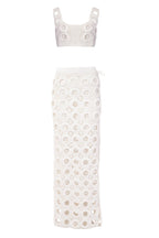 White Crochet Set