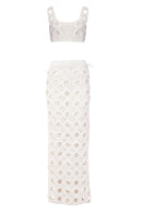 Ensemble - Crochet Blanc