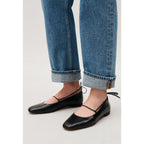 Ballerines Cuir Noir
