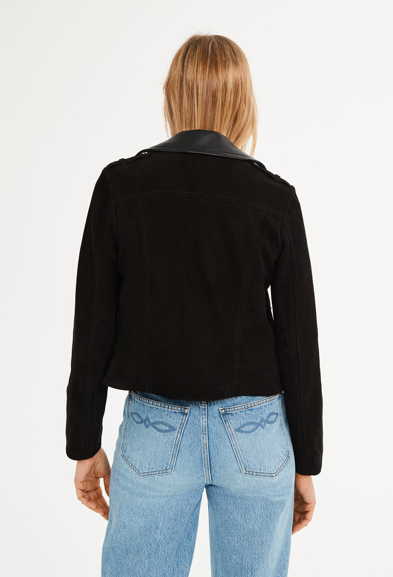 Claudie Pierlot - Carma Leather Jacket - Black