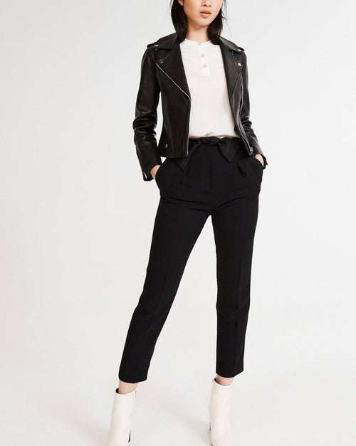 Claudie Pierlot - Pantalon - Papaye - Noir