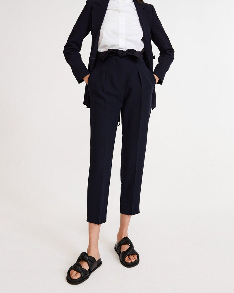 Claudie Pierlot - Pantalon - Papaye - Marine