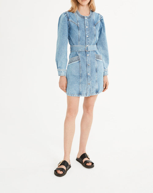 Claudie Pierlot - Robe Ramia - Denim