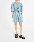 Claudie Pierlot - Vestido C&T - Raymondebleu - Denim