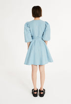 Claudie Pierlot - Vestido C&T - Raymondebleu - Denim