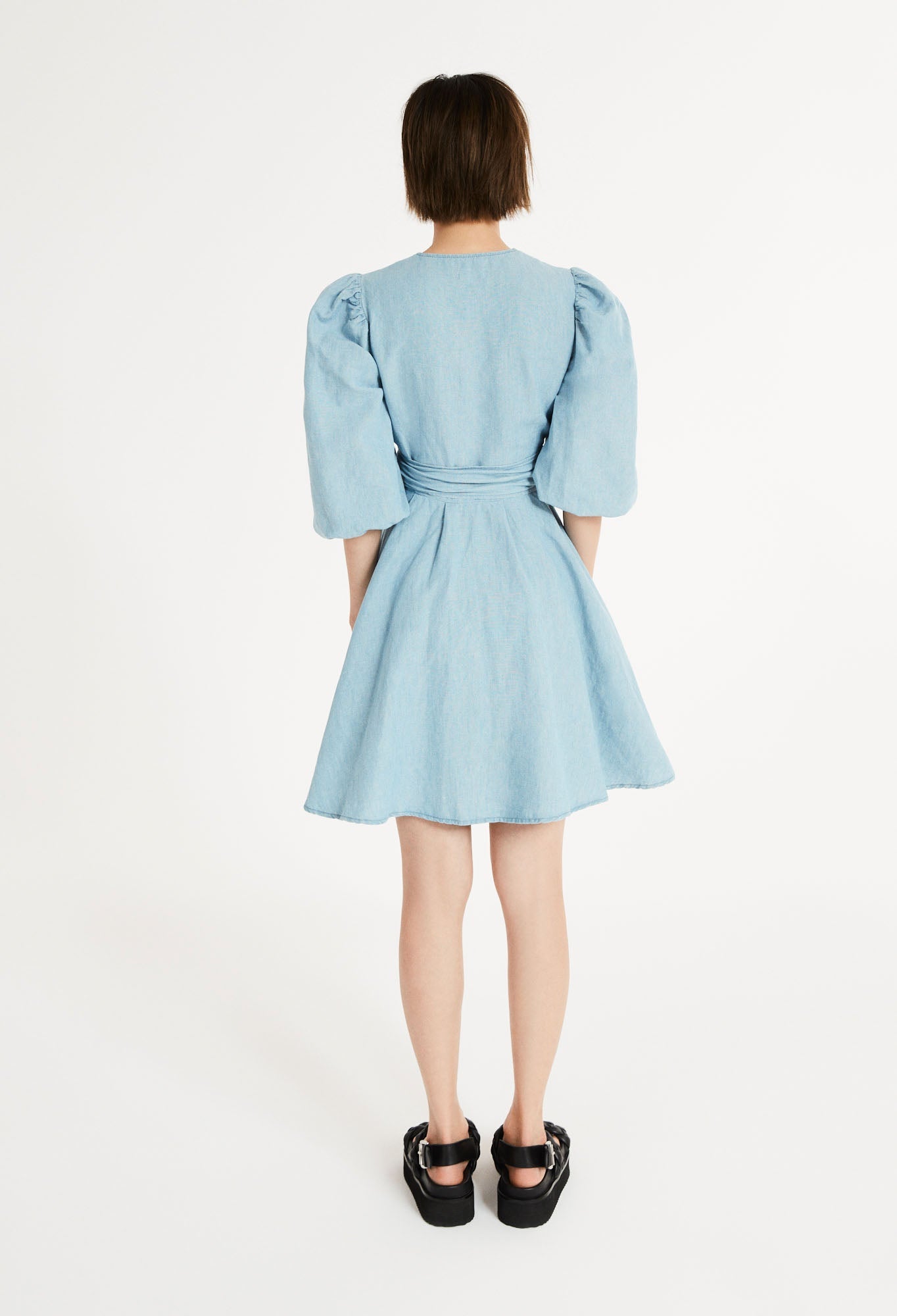 Claudie Pierlot - Vestido C&T - Raymondebleu - Denim