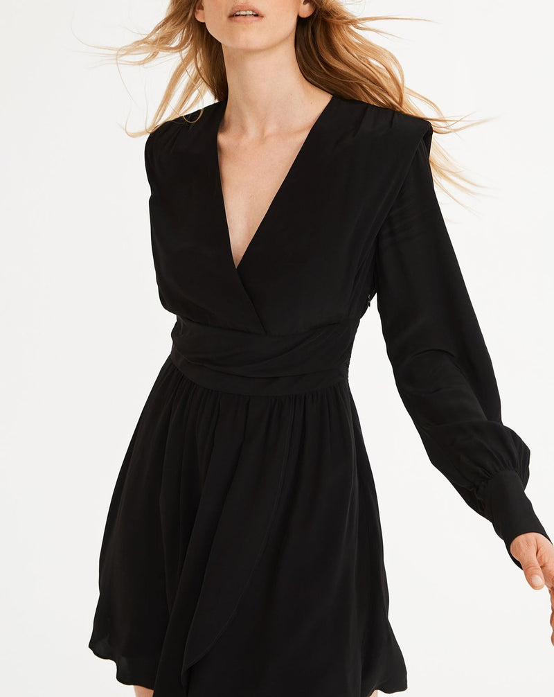 Claudie Pierlot - Vestido Reflexbis - Negro