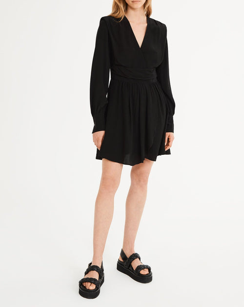 Claudie Pierlot - Vestido Reflexbis - Negro