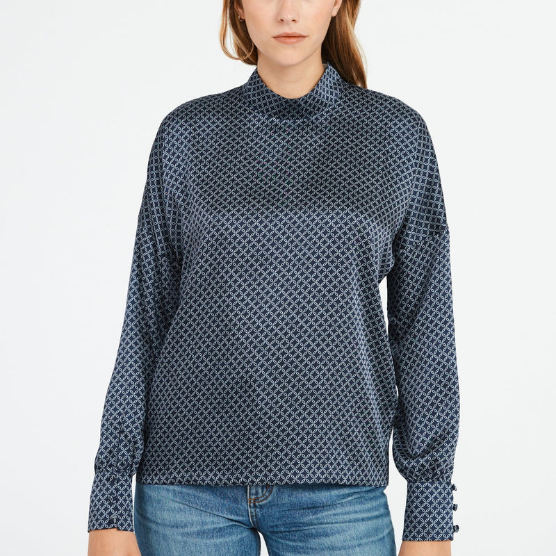 Claudie Pierlot - Top Bobin - Imprimir Fonce