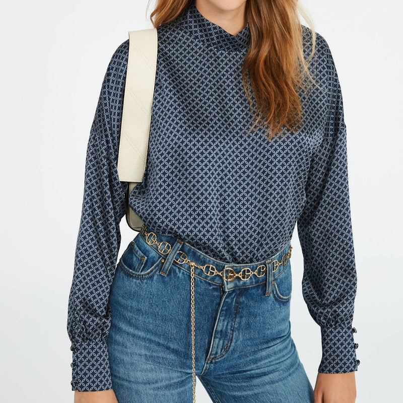 Claudie Pierlot - Top Bobin - Print Fonce