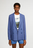 Claudie Pierlot - Verlaine Suit Jacket - Ocean Blue