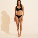 Valentine Bikini Top Black