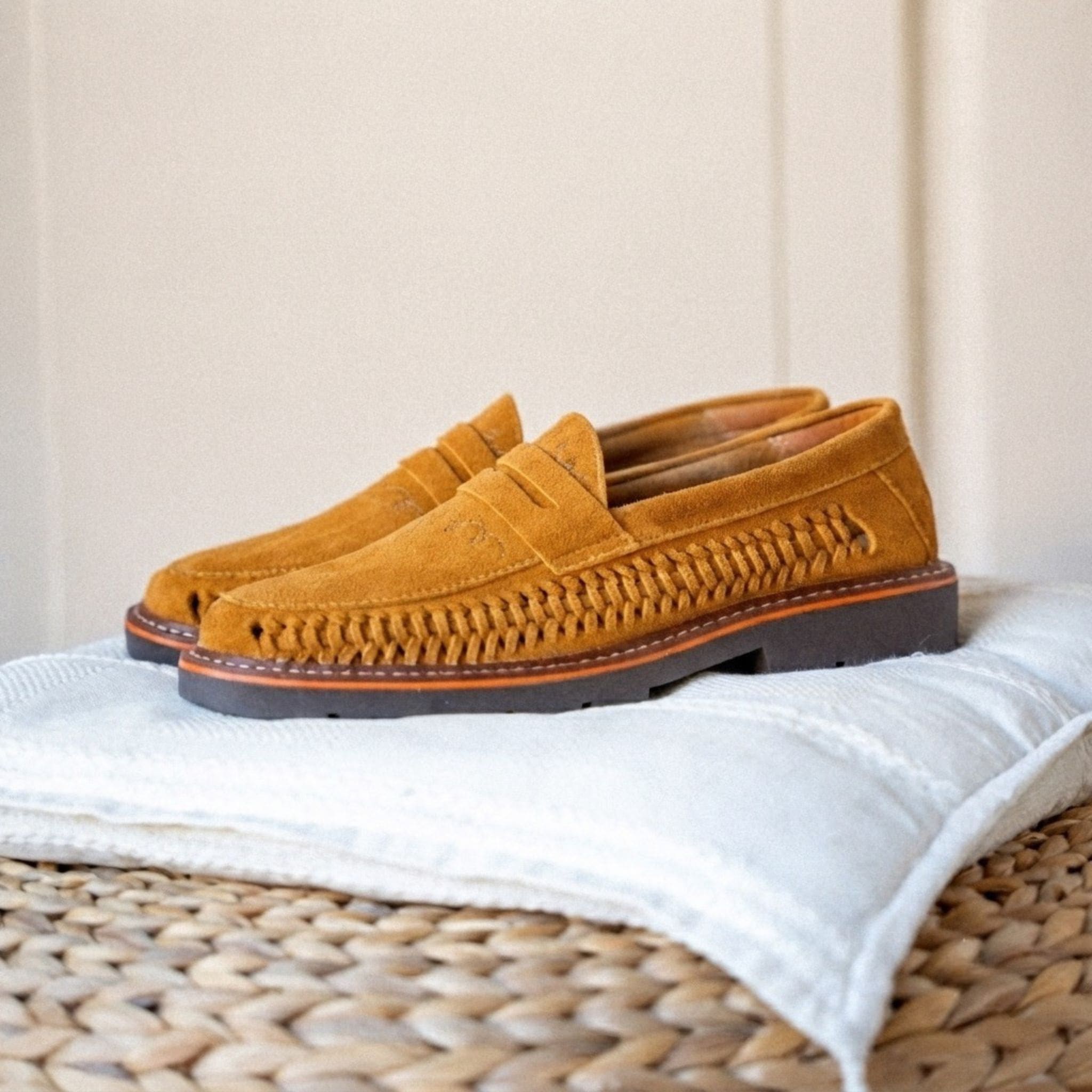 Mocassins Ernesto - Suede Ocre