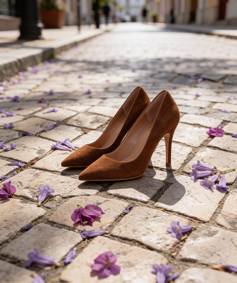 Escarpins Manon - Marron