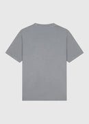 Camiseta esencial lavada - Gris piedra