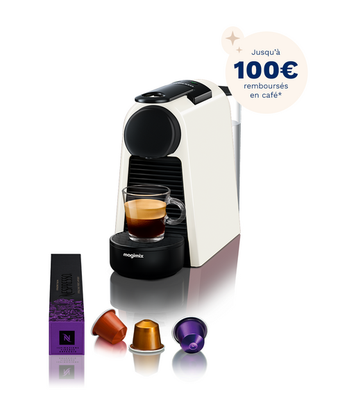 Essenza Mini - Blanche | Jusqu’à 100€ Remboursés En Café Nespresso – Machine Nespresso Magimix