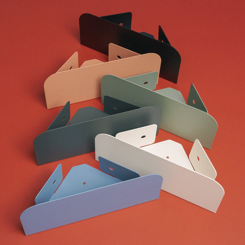 étagère de douche pour les angles fixable au mur sans perçage