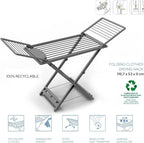 Myra Foldable Clothesline - 21M - Gray