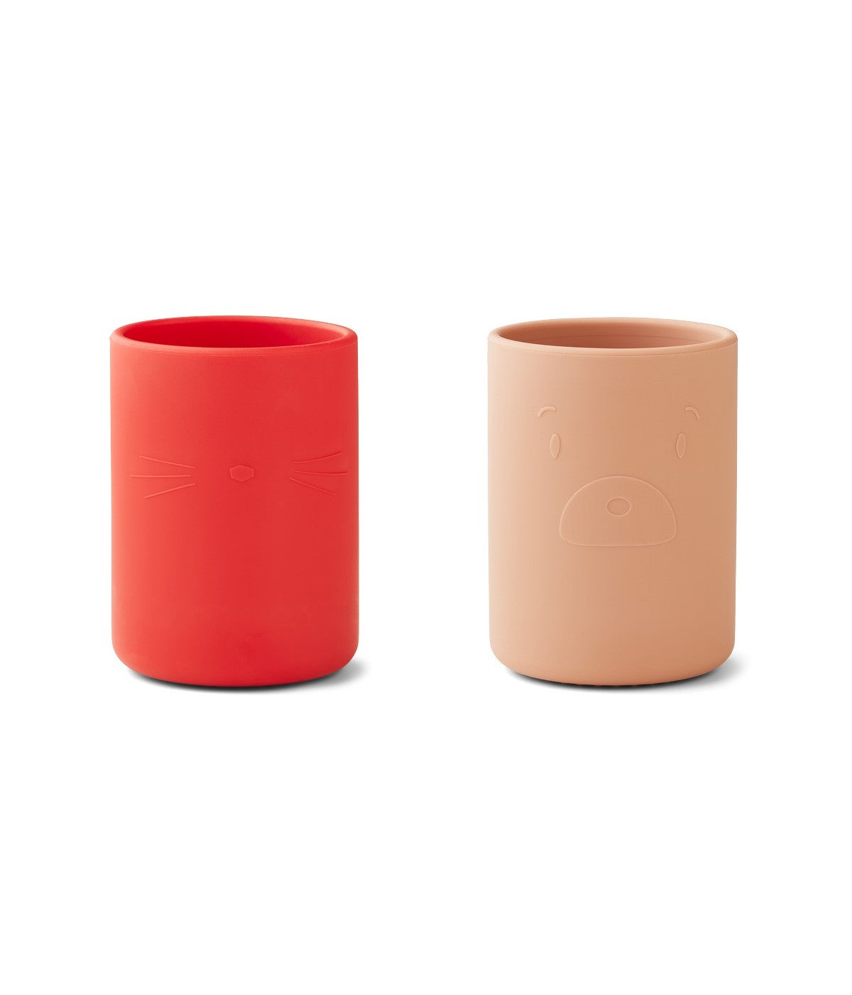 Ethan Mug - Set of 2 - Apple Red / Tuscan Rose