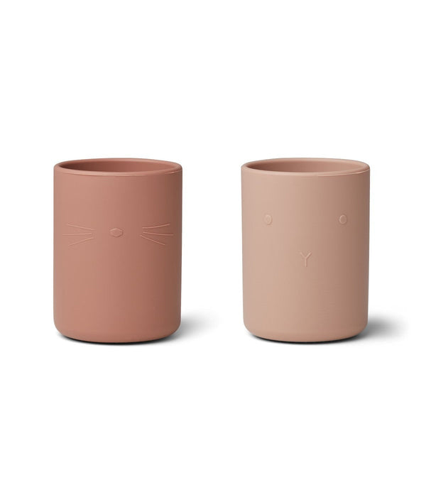 Lot De 2 Tasses Ethan - Mélange De Roses