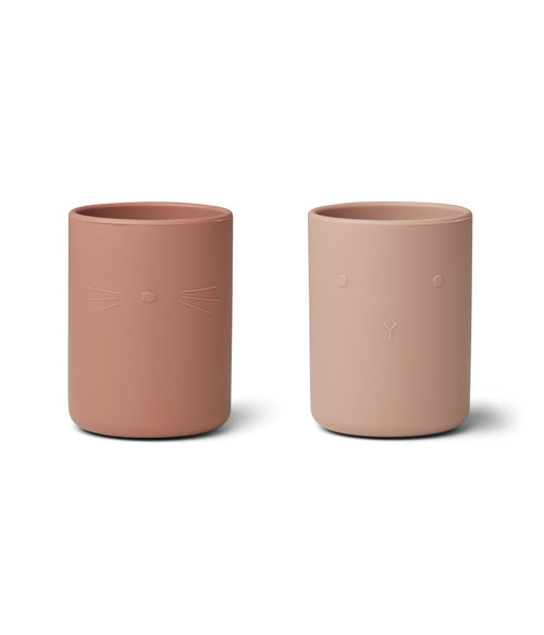 Lot De 2 Tasses Ethan - Mélange De Roses