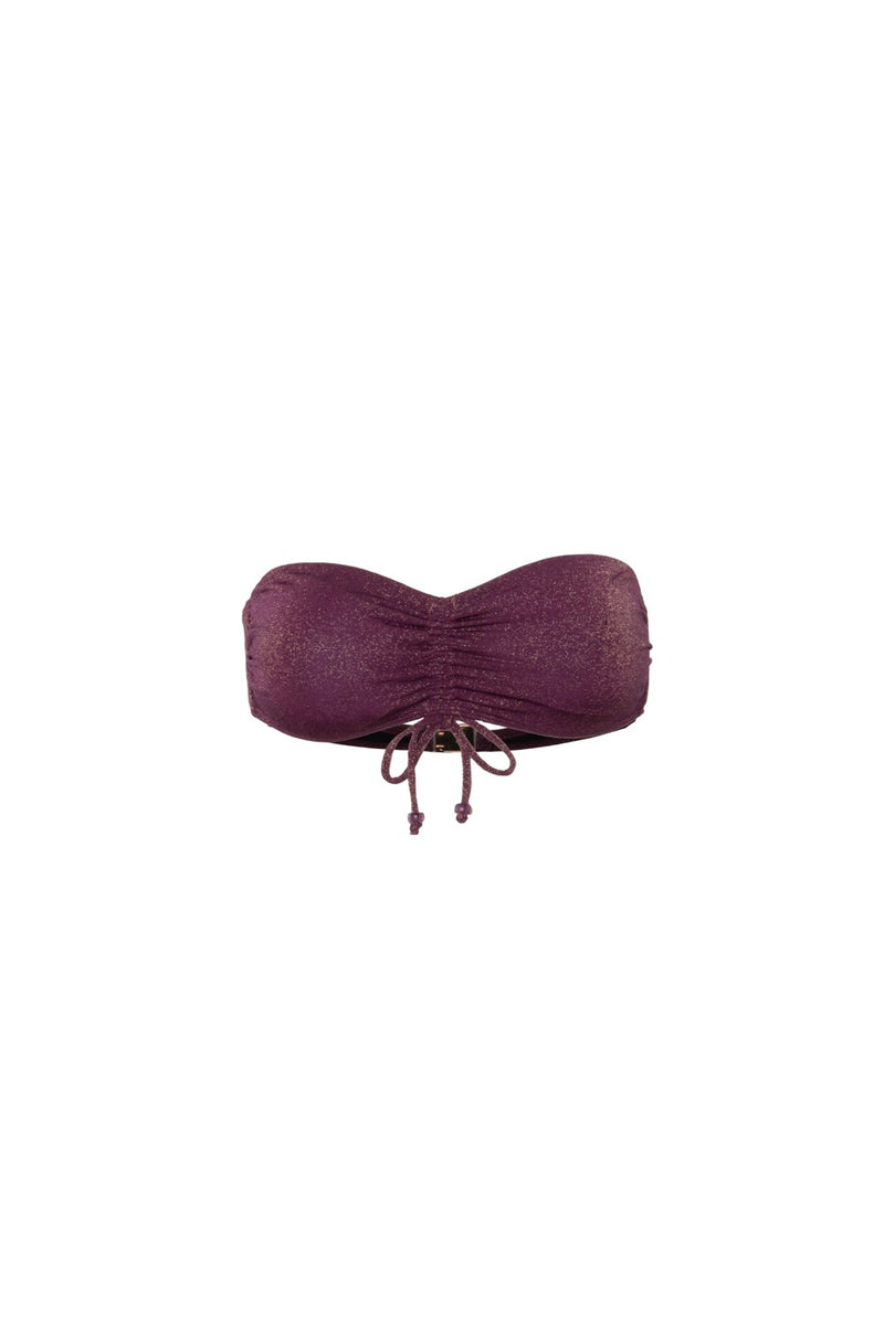 Haut Bandeau Etincelle Fronce - Marsala