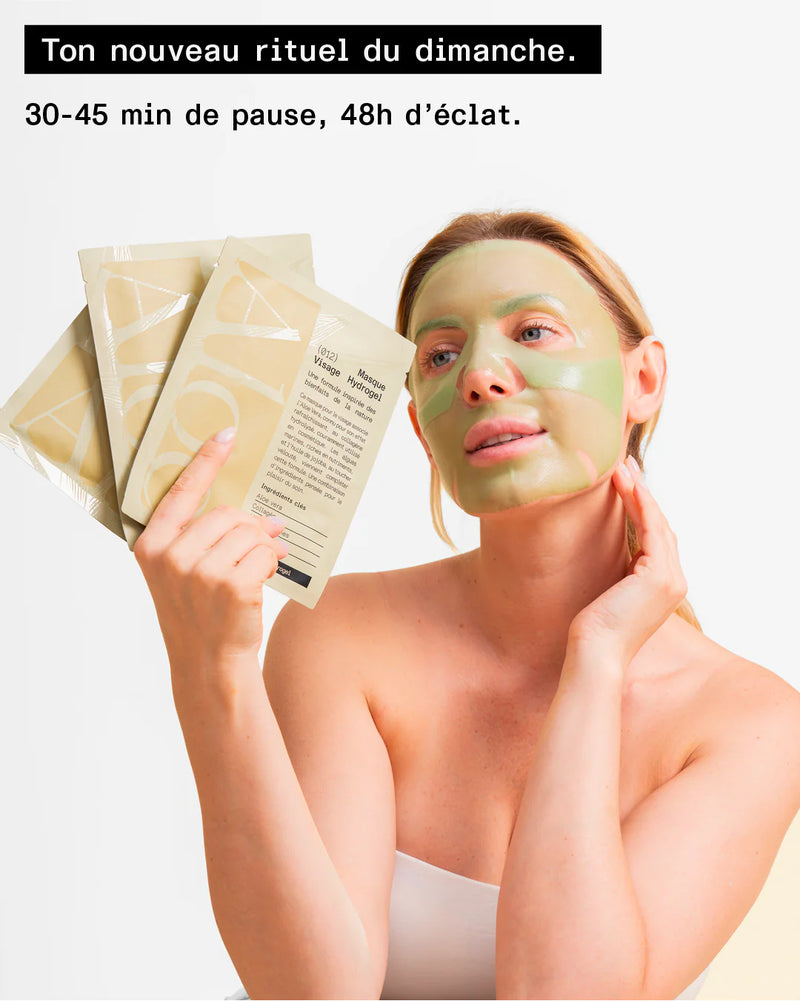 10 masques + Pot de patchs offert