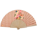 Eventail Bois De Bouleau Kimiko Rose