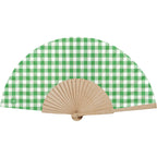 Eventail Bois De Bouleau Lisette Vert