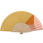 Paradis - Eventail - Bois De Bouleau - Ocre