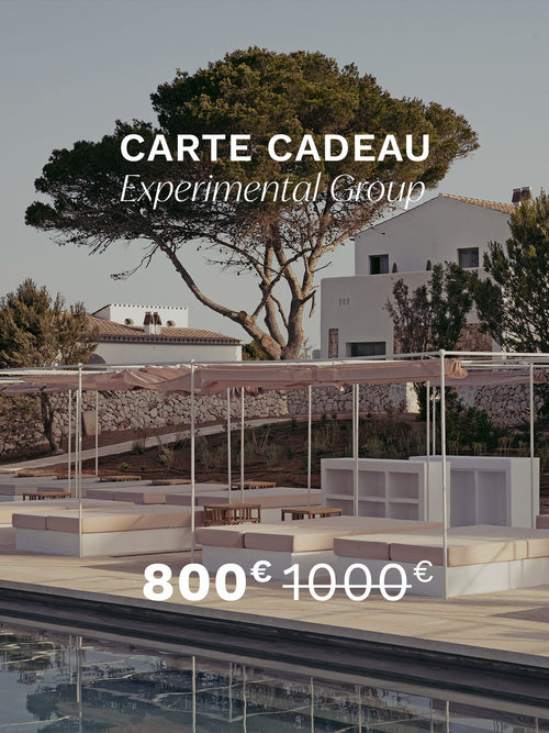 Carte Cadeau Experimental Group - Valeur de 1000€ - (Regina Biarritz, Montesol Ibiza, Menorca, Grand Pigalle Paris)