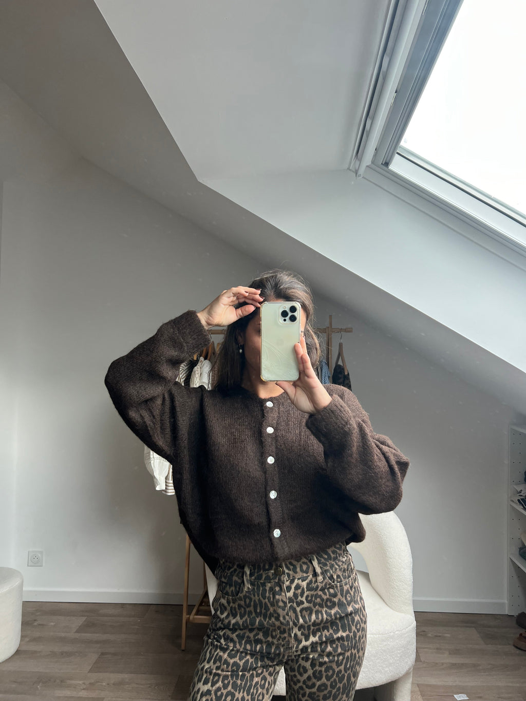 Charlie Chocolate Cardigan