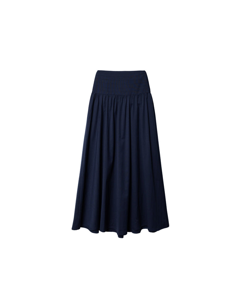 Jupe City Spot - Bleu Marine