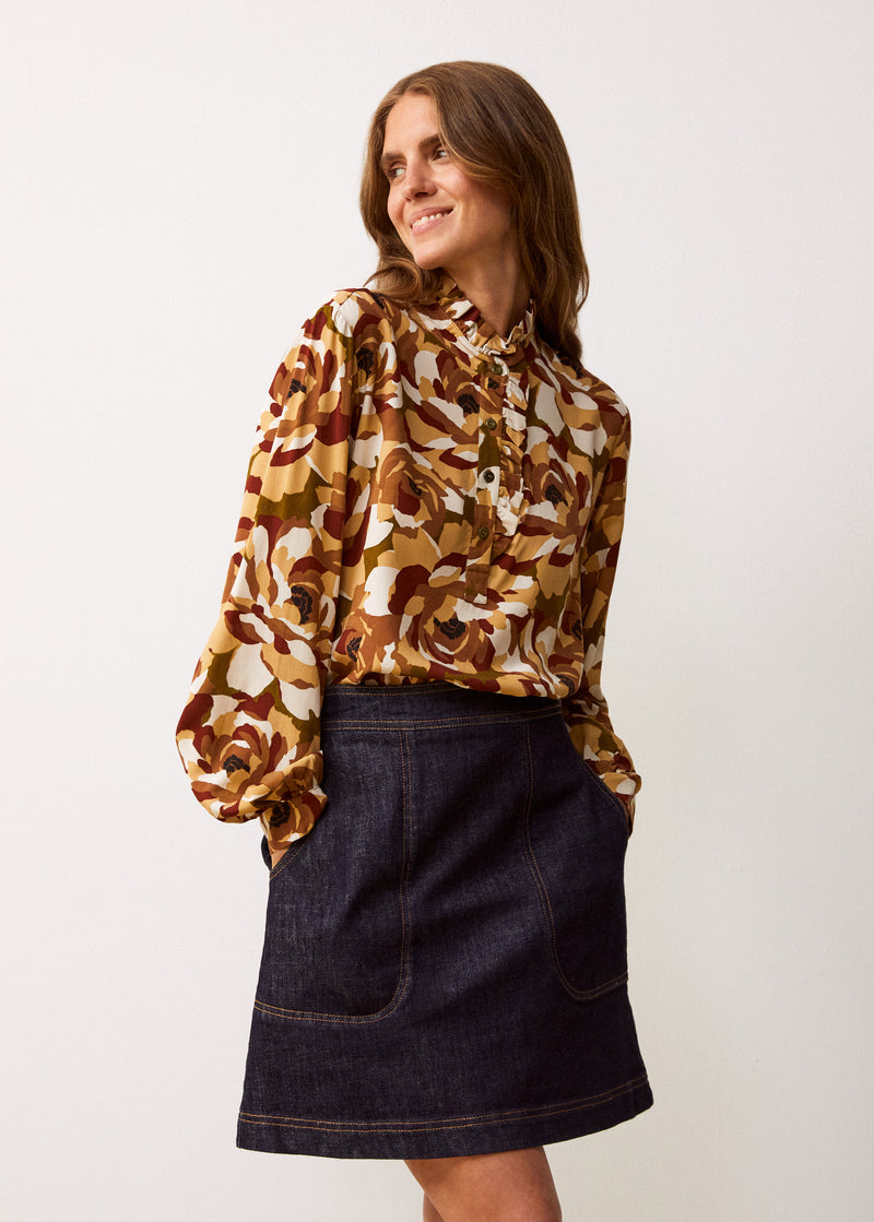 Emmelie Blouse - Autumn Flowers
